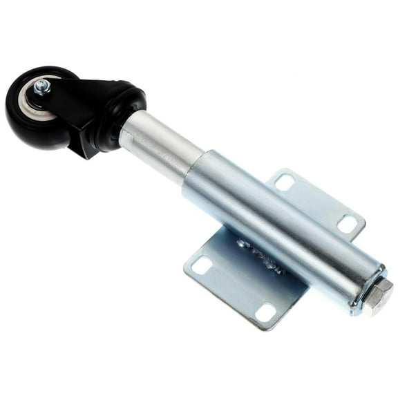 ADDHAT Iron Frame PU Caster Wheel 2 Inch Spring Loaded Door Wheel for Gates and Mobile Racks