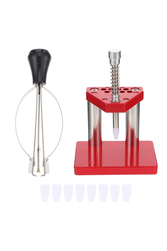 1Set Watch Lever Puller Practical Red Watch Repair Tool for Easy Hand Removal
