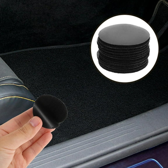 ADDHAT 20 Pairs Double-Sided Adhesive Tape for Car Floor Mat Protectors 1.97x1.97x0.08in