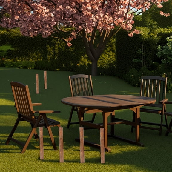 ADDHAT 2Pcs Carbonized Wood Round Fence Pole for Tree Support and Flower Bed Edging in Garden and Yard 11.8x1.6x1.6in