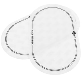 ADDHAT 2-Pack White Practice Drum Pads for Percussion Training and Replacement Drum Accessories