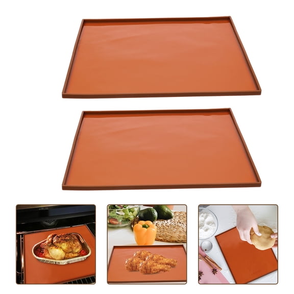 ADDHAT Silicon Baking Mat Silicone Coffee 2Pcs
