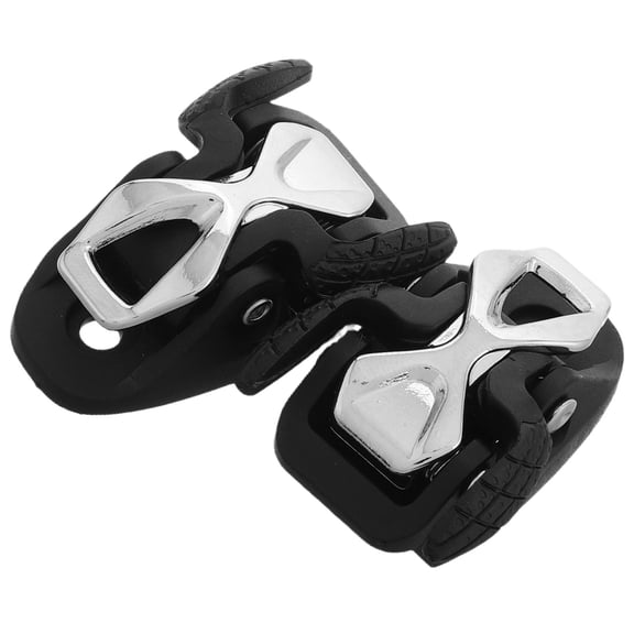 ADDHAT 2Pcs Lightweight Universal Skate Buckles for Roller Skates Durable Fixing Parts