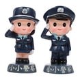 thumbnail image 1 of ADDHAT Small Dark Police Car Toy Model for Kids Detective Party Decorations and Birthday Event Favors, 1 of 8
