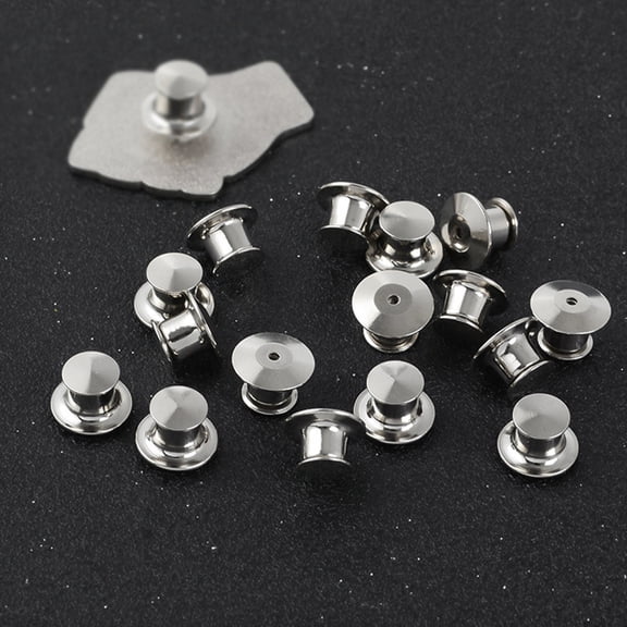 ADDHAT 30pcs Copper and Silver Badge Pins for Service Bars Accessories, Durable and Stylish
