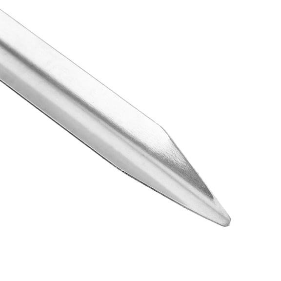 ADDHAT Durable Stainless Steel Lab Scoop, Multipurpose, for Powder and Paste, Silver, 3Pcs