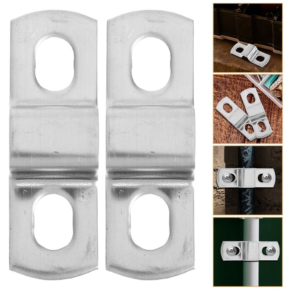 ADDHAT 4-Pack Strap Clamps Made of 304 Stainless Steel for Secure Fixing and Support