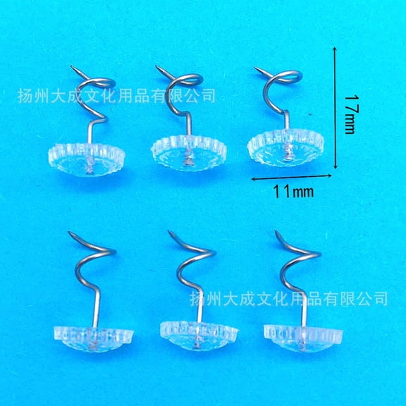 ADDHAT Sofa Spiral Furniture Tacks Bedskirt Pins Metal 50pcs for Indoor Use