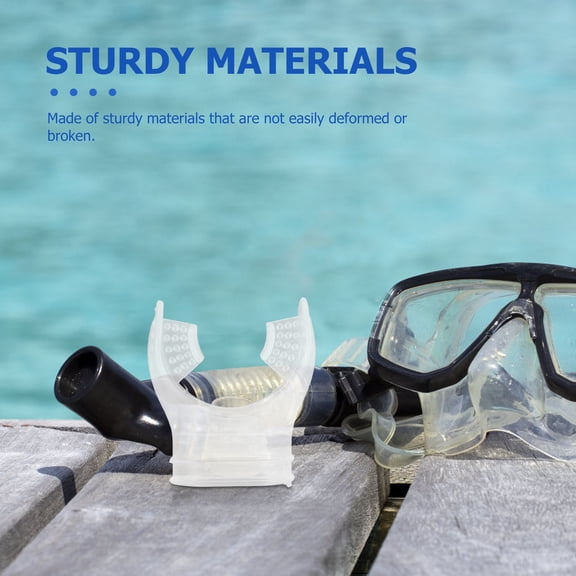 ADDHAT 5Pcs Scuba Mouthpiece For Adults Snorkeling Gear