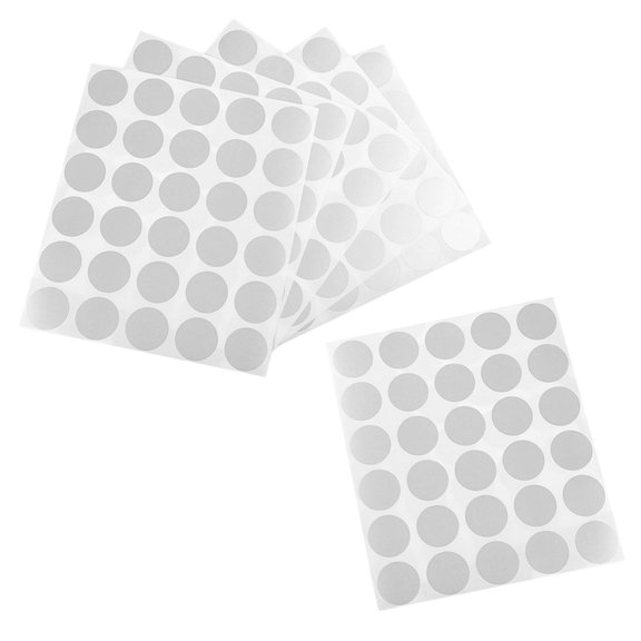 ADDHAT 6 Sheets Scratch off Cards, 6 1 Self Adhesive Plastic Stickers