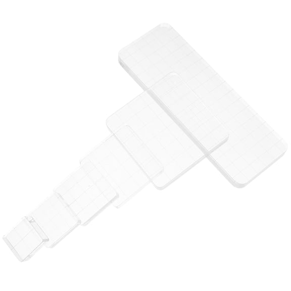 ADDHAT 6Pcs Stamp Block for Precise Placement and Creative Projects Crafting