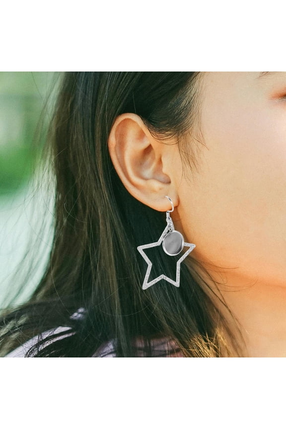 6pcs Stainless Steel Blank Earrings for Jewelry Crafting, Components for Parties, Dates, and Daily Fashion Wear