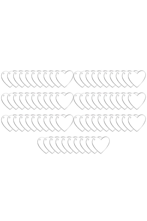 70-Piece White Sublimation Blank Key Set for Crafting, Multi-Functional Portable Design Accessories
