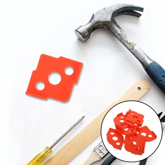 ADDHAT 8Pcs Half Round Router Jig with Precise Trimming for Woodworking Tools