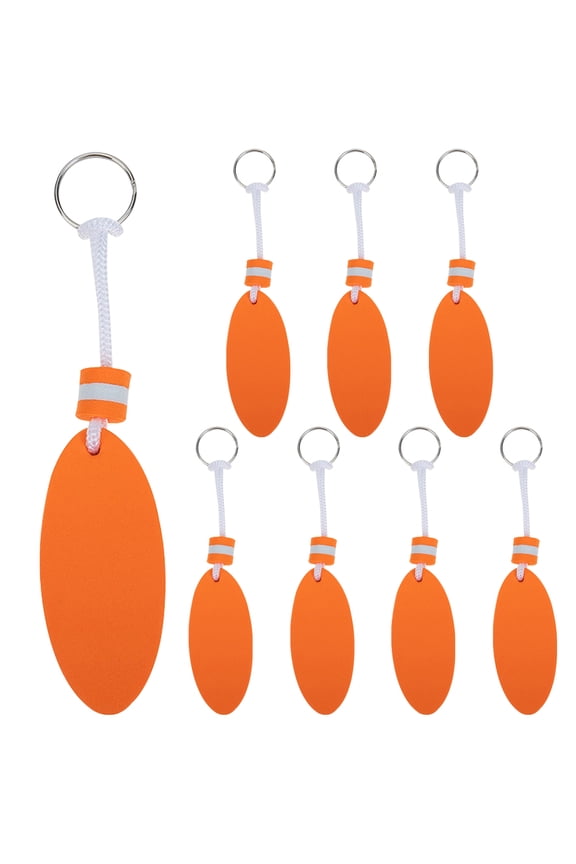 Floating Keychain for Boating EVA Key Chain Women Waterproof Boating 8Pcs