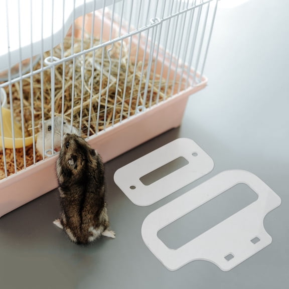 ADDHAT Transparent Acrylic Cage Screws for Small Pets, Easy to Clean, and Stable Fixation Hardware