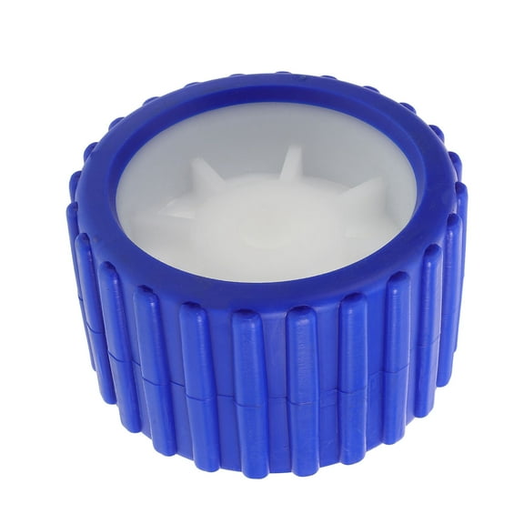 ADDHAT Boat Trailer Ribbed Wobble Roller 1Pack Smooth Rolling 4.52X2.75In