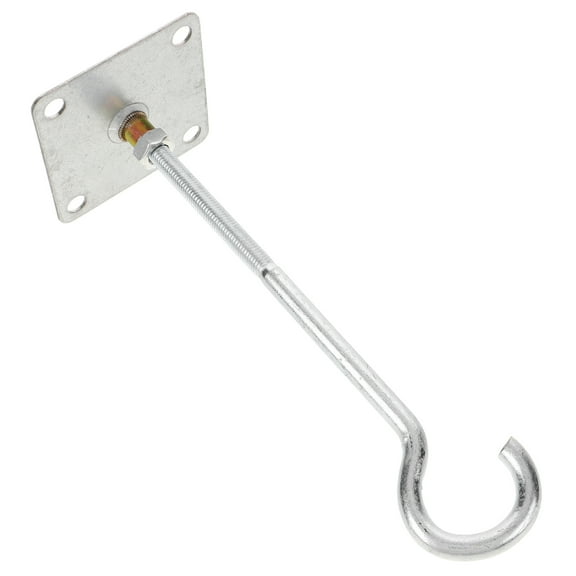 ADDHAT Ceiling Anchor Hooks 1Pack Silver Steel for Heavy Duty Hanging 11.8x3.9x3.9in