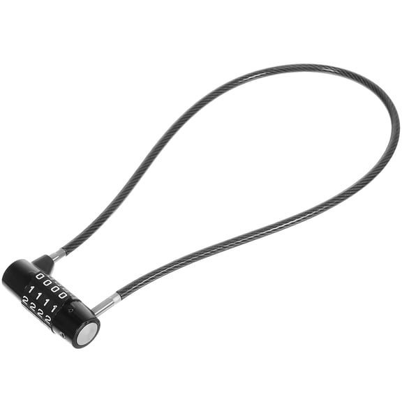 ADDHAT Combination Cable Lock Weatherproof Zinc Alloy for Home Gym Locker Toolbox Gate Security