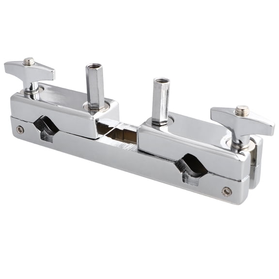 ADDHAT Drum Cowbell Mount Holder with Multi-Function Clip for Drum Set Percussion Instruments