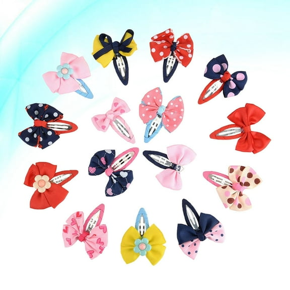 ADDHAT Assorted Hair Clips for Toddlers and Baby Girls, 20PCS, Perfect for Various Hairstyles and Everyday Use