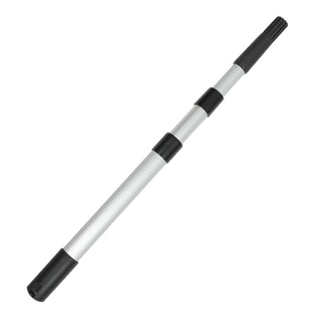 ADDHAT Heavy Duty Aluminum Alloy Telescopic Rod Extension Pole with Cleaning Brush for and Use
