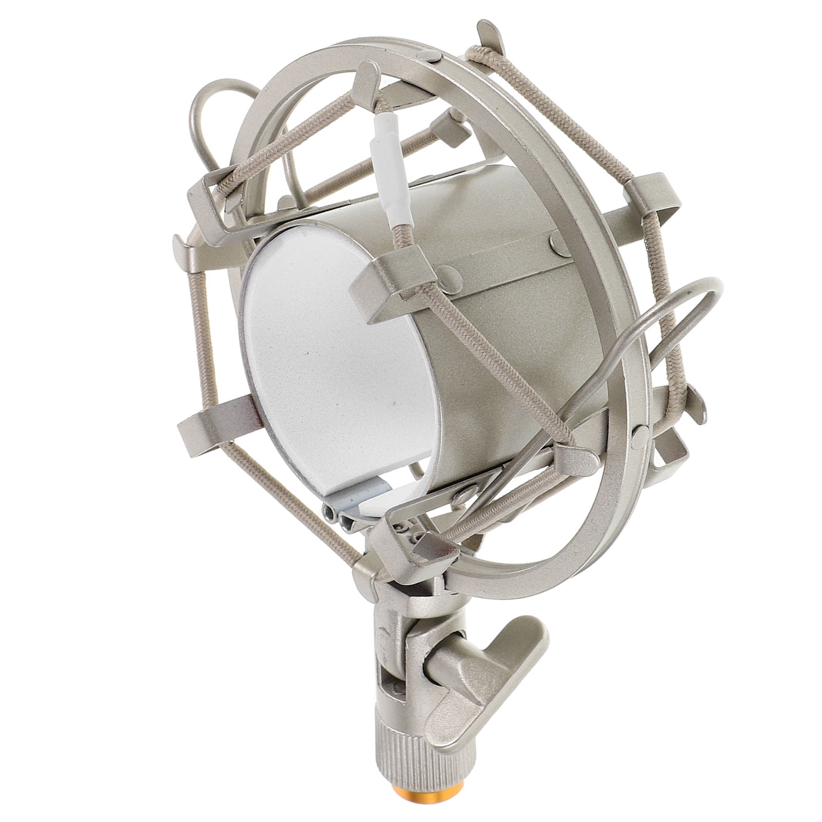 ADDHAT Condenser Mic Shock Mount Grey Metal Universal Compatibility ...