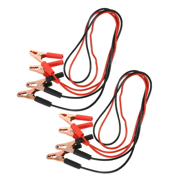 ADDHAT Jump Starter Cables 2Pcs Heavy Duty Copper Plastic for Automotive Battery Cable