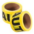 thumbnail image 1 of ADDHAT Keep Safe Distance Tape 2Rolls Caution Tape Yellow for Construction Sites 100Meters per Roll, 1 of 8
