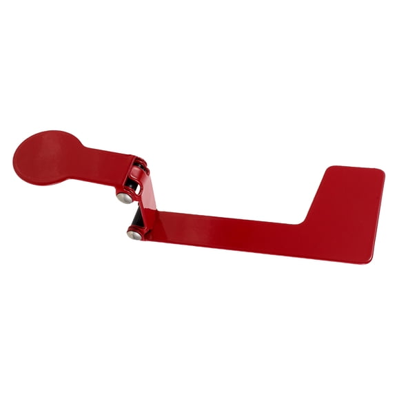 ADDHAT Stainless Steel Mailbox Flag Red Foldable for Garden Mailboxes