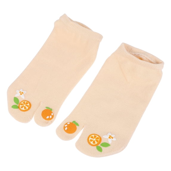ADDHAT Comfortable Cotton Toe Separator Socks, 1 Pair, Breathable and Easy to Wear for Foot Care and