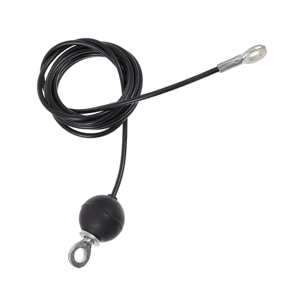 ADDHAT Weight Machine Cable Replacement Fitness Pulley Cable Black Pu 1Pcs