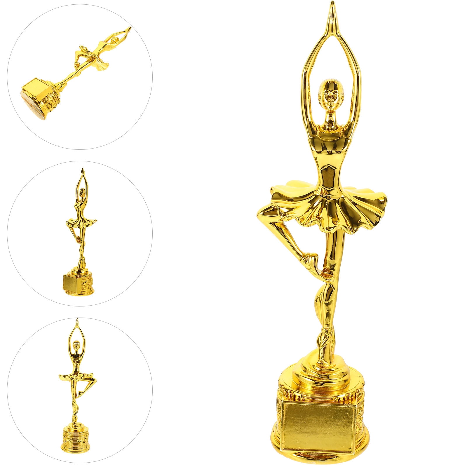 ADDHAT Participation Trophy Souvenir for Dance Competitions 1Pack 11.0x2.6x2.6in