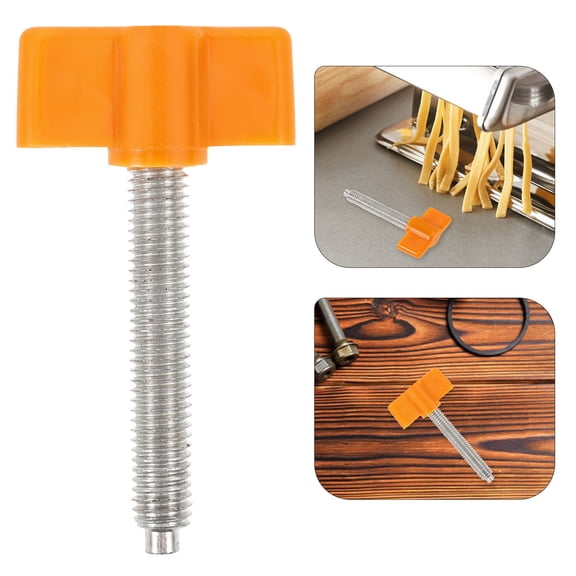 ADDHAT Pasta Maker Fixing Clip Screw 1Pack Round Plastic Sturdy Design Kitchen Tool