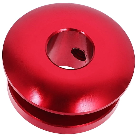 ADDHAT Red Aluminum Alloy Shift Boot Collar for Cars, and Easy to Install, Universal Fit