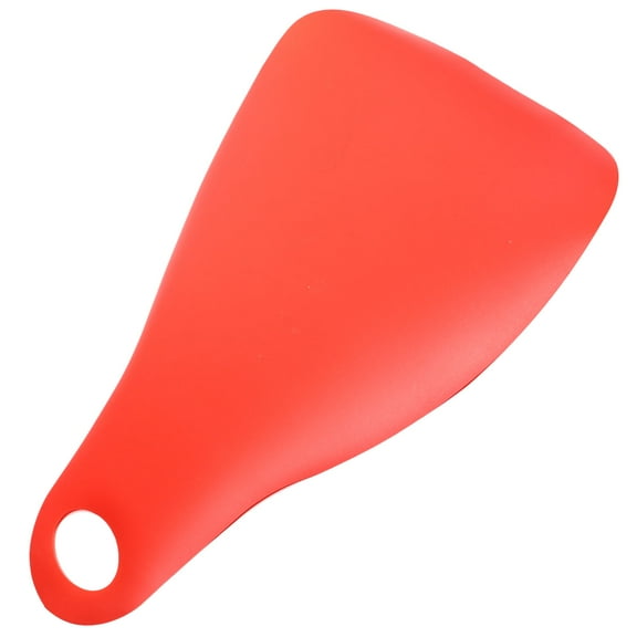ADDHAT Red Plastic Snow Sled Plaything for Outdoor Winter Snow Activities