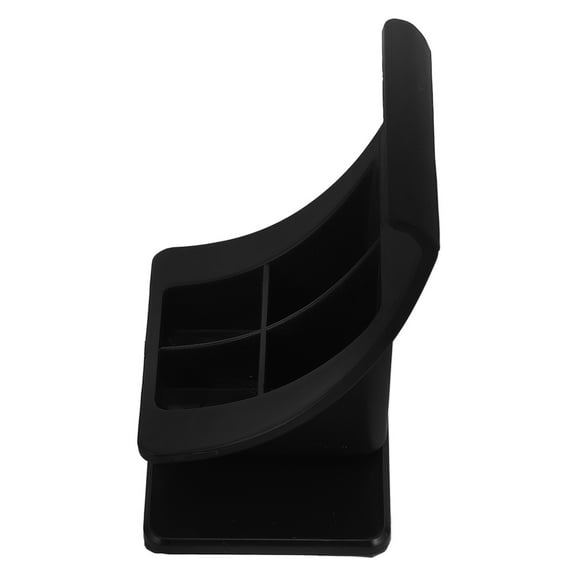 ADDHAT Tablet Stand 1Set for Drivers Square Black Plastic Car Dashboard Mount Easy Install