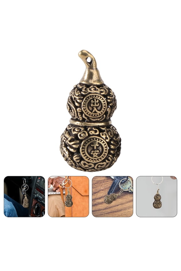 Vintage Style Keychain Key Chain Pendant Keychain Ornament Brass Multi 1Pack Home Decoration