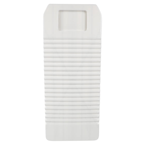 ADDHAT Washboard for Laundry 1Pcs White Plastic Rectangular Nondeforming Laundry Cleaning