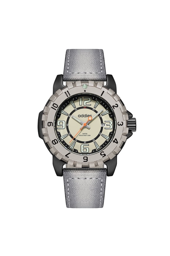 Men's Analog Quartz Watch 50M Water Resistant Luminous Dive Style Sport Watch for Outdoor, Swimming, Daily Use