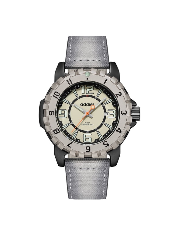 Men's Analog Quartz Watch 50M Water Resistant Luminous Dive Style Sport Watch for Outdoor, Swimming, Daily Use
