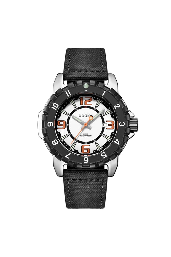 Men's Watch, Analog Quartz Watch with 50M Water Resistant, Luminous Dive Style Outdoor Sport Watch for Men