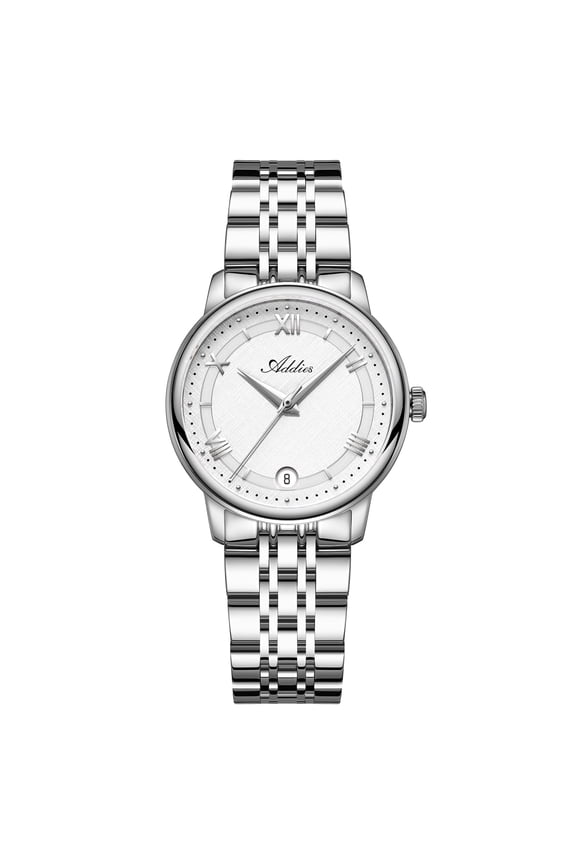 Women's Quartz Watch 31mm with Sapphire Crystal, Japanese GM12 Movement, Stainless Steel Bracelet, Slim Case Design, 50M Waterproof Analog Watch, Gift for Women