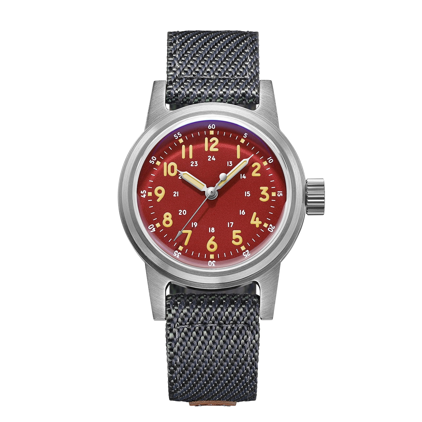 36 MM Vintage Orologi Militari Uomo Automatico 200 M Resistente All