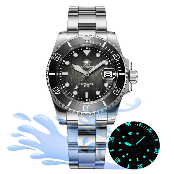 ADDIESDIVE Automatic Men's Watch 200M Waterproof Professional Dive Watch with Japanese Movement, Sapphire & Ceramic Bezel