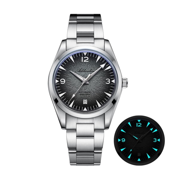 ADDIESDIVE Automatic Watch for Men Dive 100m Water Resistant, 316L Stainless Steel Mechanical Watch Luminous Dial
