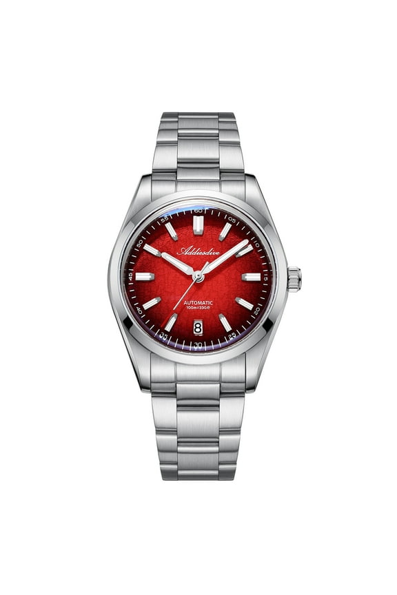 Automatic Watch for Men - Japanese NH35 Movement Diver Watch 100m Waterproof, Stainless Steel, Luminous