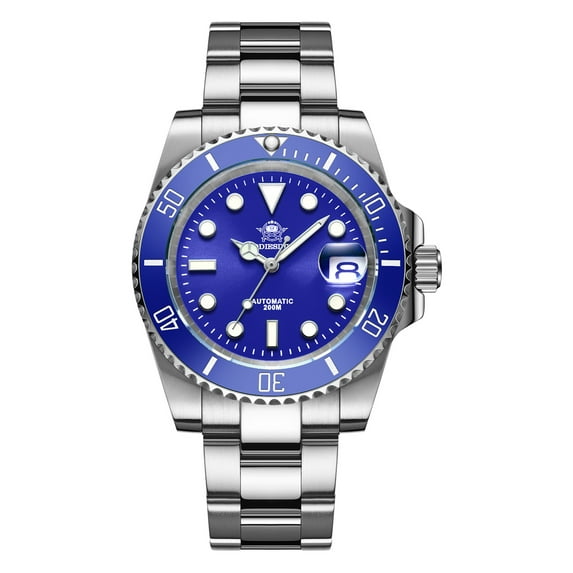 ADDIESDIVE Classic Men's Automatic Mechanical Watch for Business & Casual Wear, Japanese Movement with Sapphire Crystal, Ceramic Bezel, Super-LumiNova, 200M Waterproof Men's Diver Wristwatch