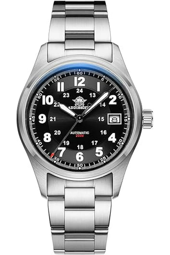 Luxury Diver Watches for Men 200M Waterproof NH35 Automatic Watches Sapphire Glass & BGW9 Luminous Men's Watch for Swimming, Diving