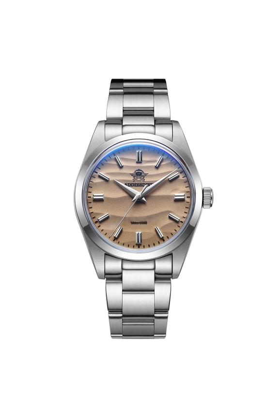 36mm Mens Quartz Watches Dive 100m Waterproof, Japanese VH31 Movement & 316L Stainless Steel AD2030